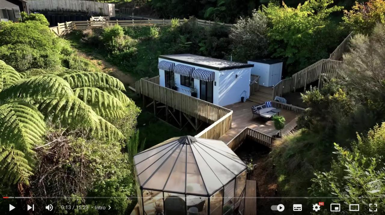 Tiny House With Greenhouse Dining Лоуэр-Хатт Экстерьер фото