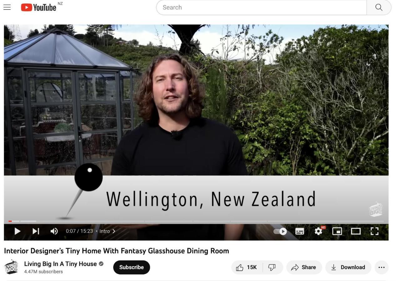 Tiny House With Greenhouse Dining Лоуэр-Хатт Экстерьер фото